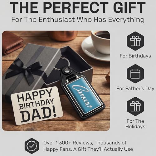 Image of Brotherhood Car Key Chain for Camaro - Classic Models Keychain for Men and Women Gift Key Ring - -