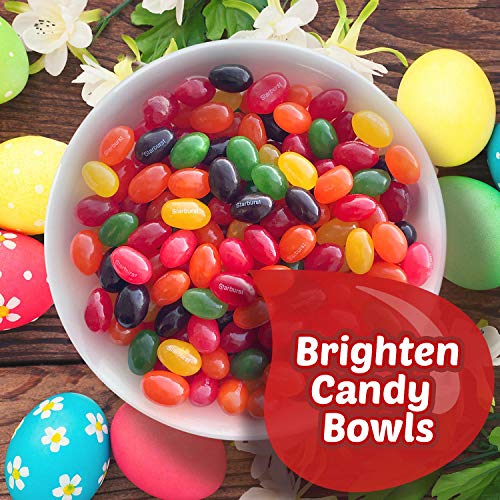 RiverFinn Starburst Original Jelly Beans ( 54 Oz./3.3 Lbs.) In a Resealable Jar - Great for Easter Baskets, Egg Hunts, Gifts, Baking, Candy Bowls & Buffets, Movie Nights & More!