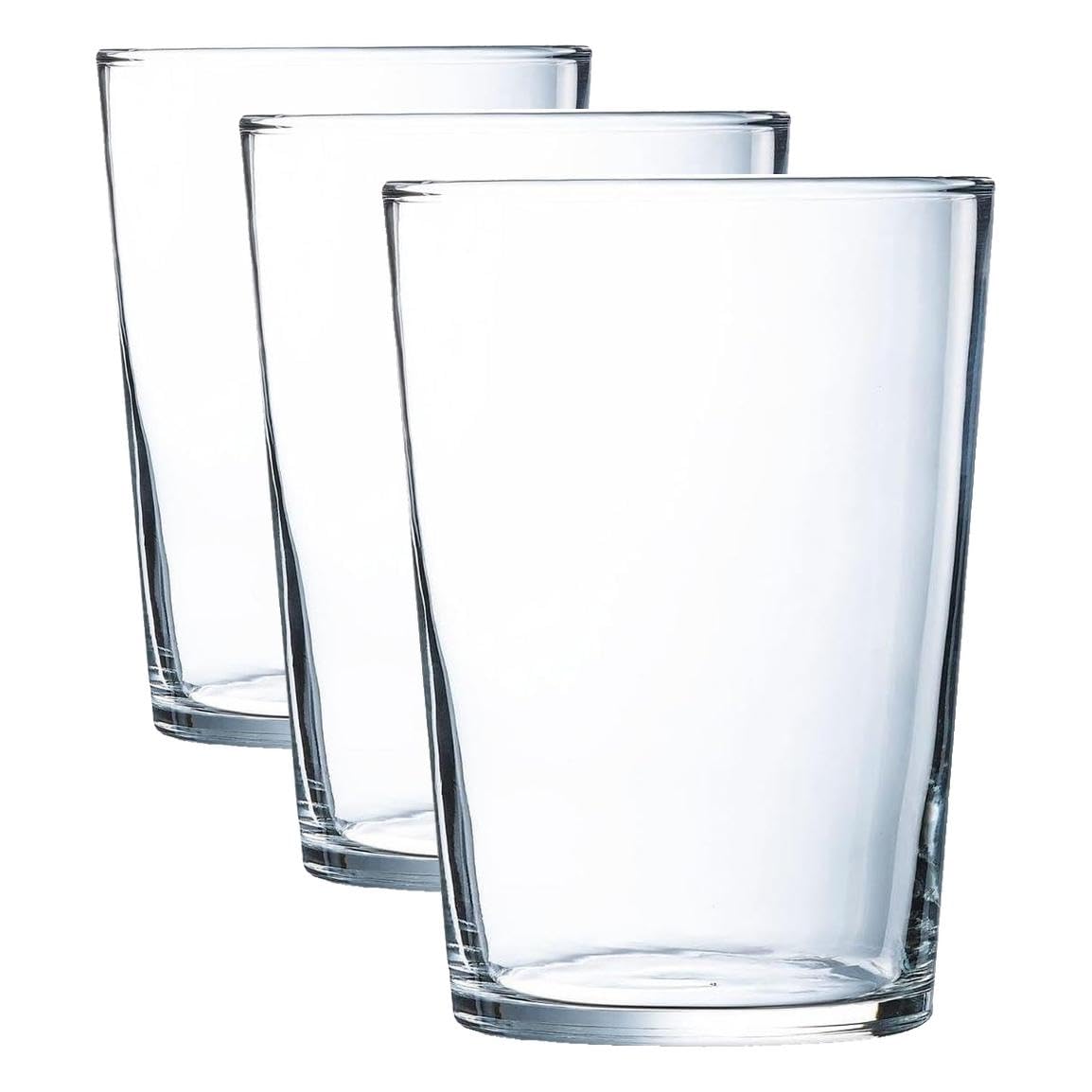 Arcoroc Cidre Eco Boîte de 12 verres hauts en verre 50 cl Transparent (Lot de 3)
