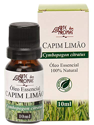 Capim Limão Óleo Essencial Vegano Arte dos Aromas 10ml