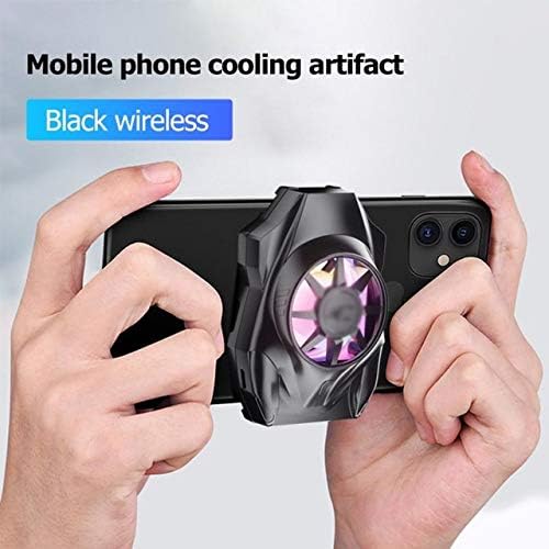 tjlss mobile phone cooler gaming universal mobile phone radiator usb powered phone cooling fan controller color d