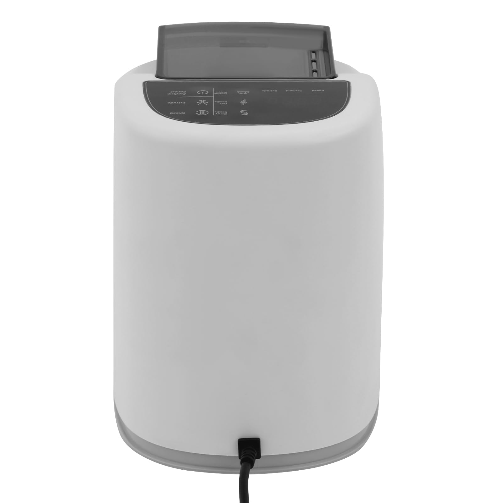 Macchina elettrica per la pasta, 260W automatica con 13 dischi per pasta – per pasta, lasagne, spaghetti e gnocchi. Include misurino, spatola per la pulizia e bicchiere per la farina