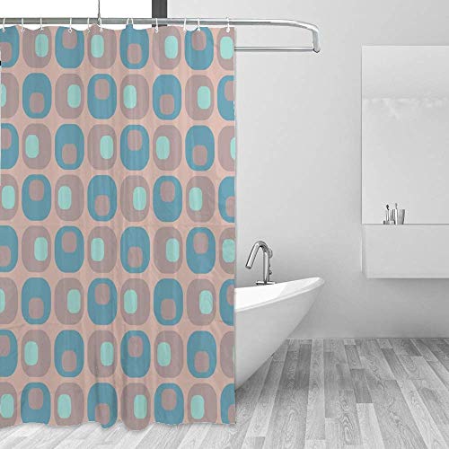 Rideau de douche de qualité supérieure en tissu polyester imperméable