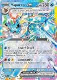 Pokemon - Vaporeon ex 023/131 – Prismatic Evolutions – Double Rare – Foil Single Card