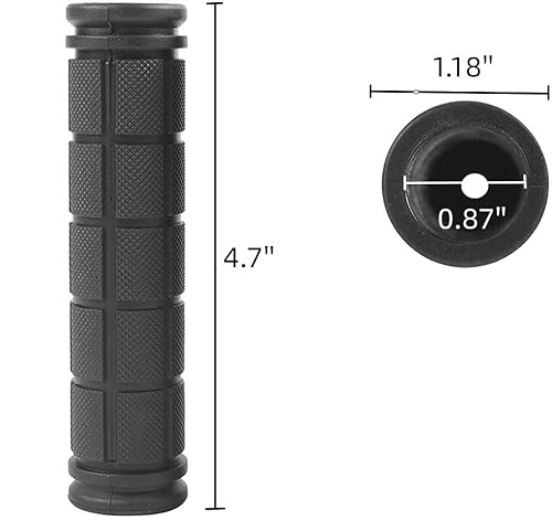 Olipa 332P 2 Pairs Soft Bmx Mtb Cycle Road Mountain Bicycle Scooter Bike Handle Bar Rubber End Grip thumb #3
