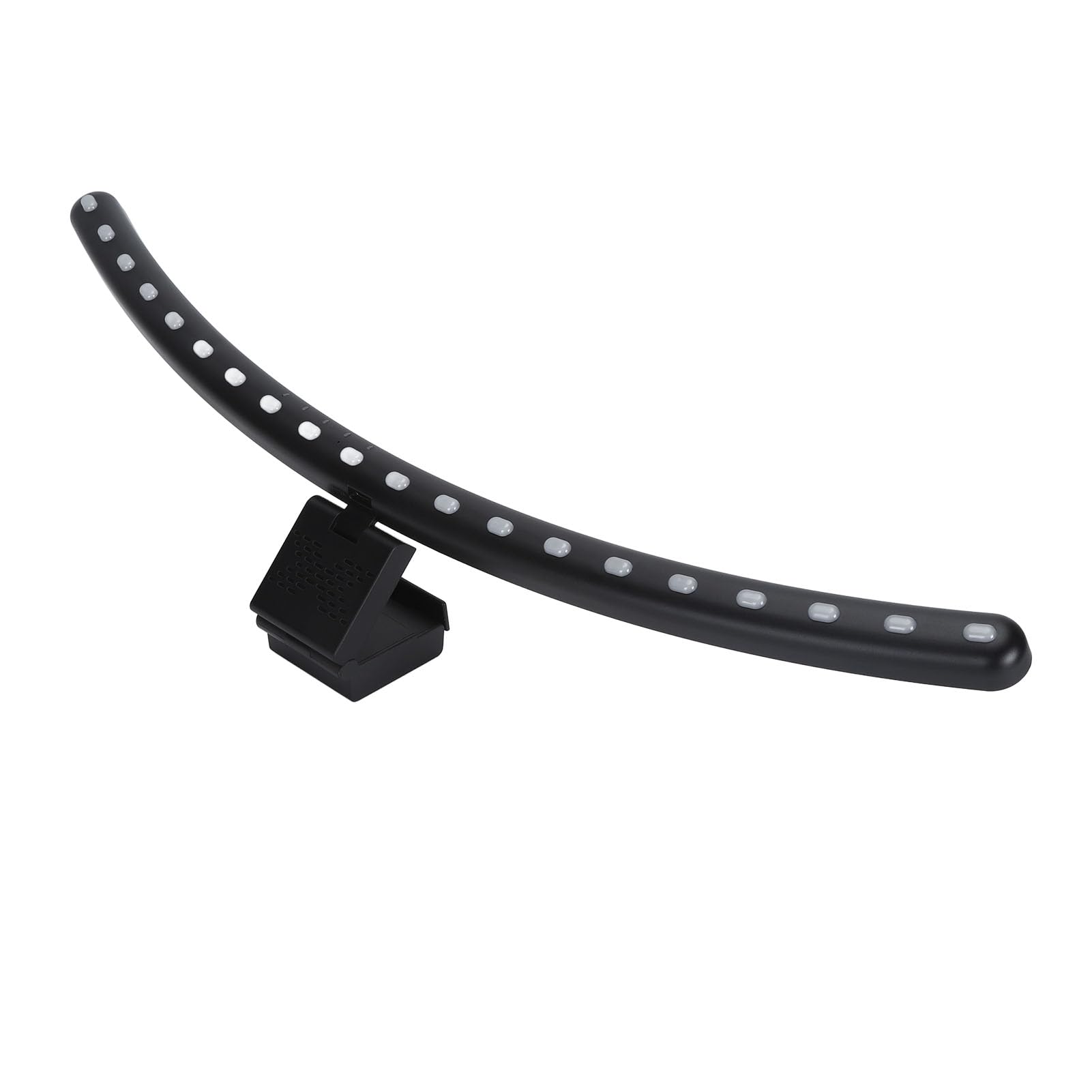 Barre Lumineuse de Moniteur RVB, Double Source de Lumière, Rythme de Musique, Soin des Yeux, Barre de Lampe Incurvée pour Moniteur D'ordinateur, pour le Bureau