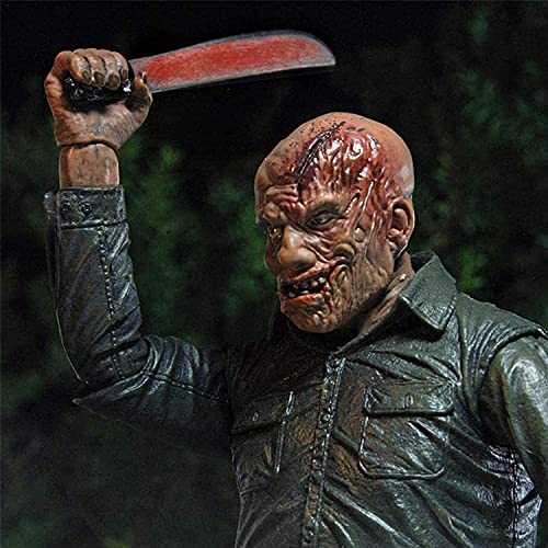 Lantsang Jason Action Figure Voorhees Part 4, Jason 4 Action Figure For Gift, 1/4 Scale 7 Inch Action Figure (#2) #TOP1