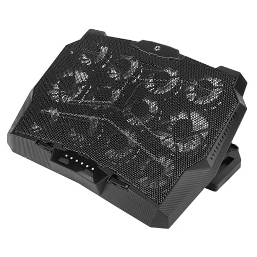 Base para laptop con 12 ventiladores y soporte ajustable miniatura 4