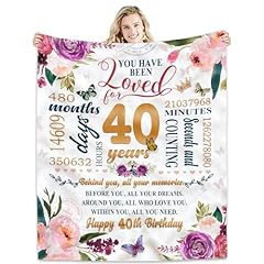 40th Birthday Blanket