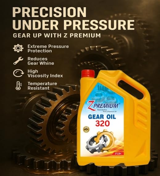 Image of Z Premium Gear Oil 320 - High Viscosity, Outstanding Oxidation Resistance & Wear Protection for Gears, Bearings & Manual Transmissions 1 Ltr.