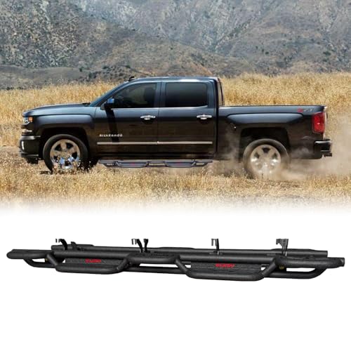 Estribos de acero para Chevy Silverado/GMC Sierra 2007-2019 miniatura 2