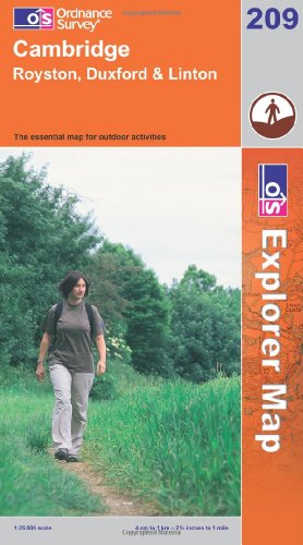 OS Explorer map 209 : Cambridge