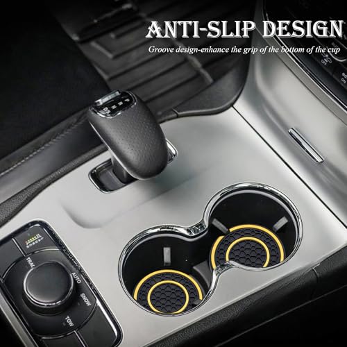 2 Pack Posavasos de Silicona para Auto 2.75 Pulg miniatura 3