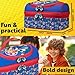 Get Trend SONIC THE HEDGEHOG Lunch Bag Insulated Lunch Box with Two Compartments for Picnic Snacks Cooler Bag Gifts for Kids (Blue/Red Sonic)