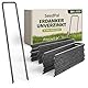 SeedPal Erdanker Bodenanker Unverzinkt - 50 Stück - Heringe Erdnägel stabil, Erdanker Unkrautvlies, Zaun & Zelt - 150mm*25mm*Ø2.7mm - Erdnägel/Bodenhaken aus Stahl - Bodenverankerung