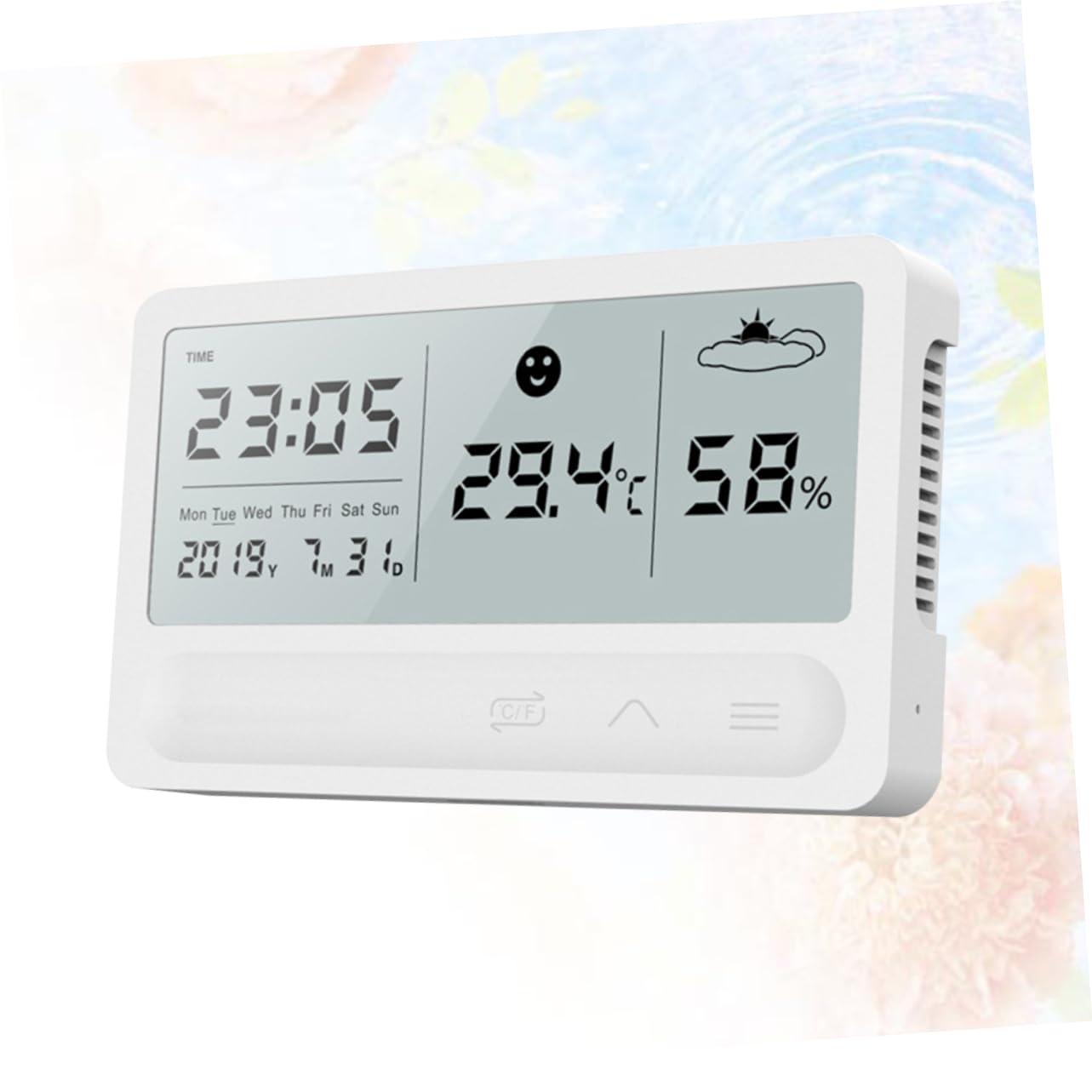 Sosoport 2 Pz misuratore di umidità termometri da interni termometro domestico termometri digitali igrometro misuratore di temperatura digitale misuratore di temperatura e umidità numero