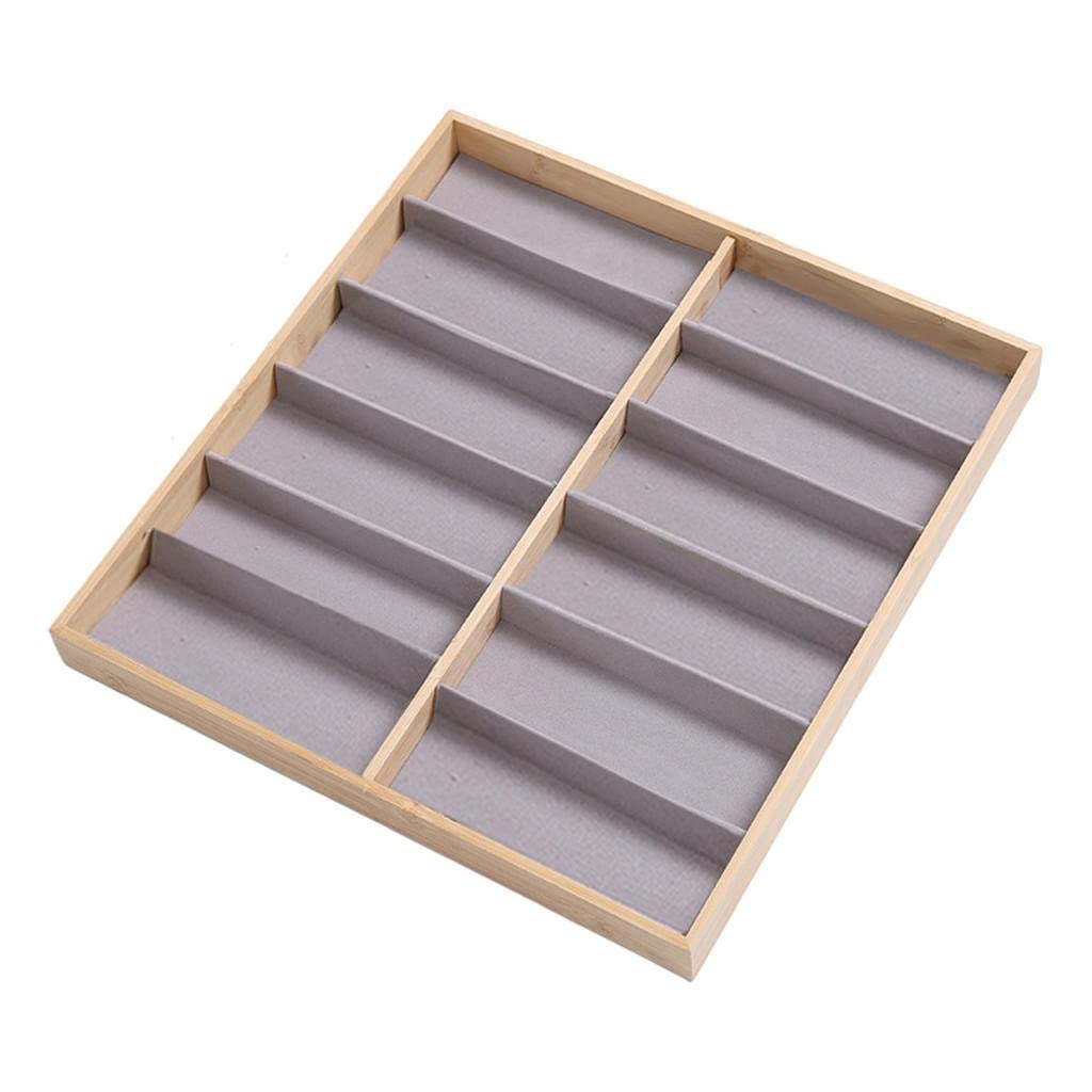 JAZZY PEARLS Eyeglasses Sunglasses Storage Display Tray Case Stand Holder Box 12 Slot-image-18