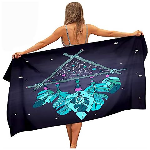 FANSU Microfibre Quick Dry Beach Towel Cover