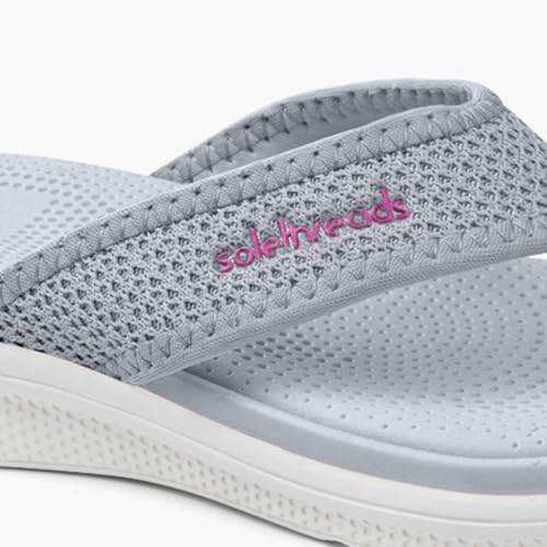 Image of SOLETHREADS GRACE V | Stylish | Comfy | Super soft | Ultra-Light | Phylon | Slippers | Flip Flops for Women