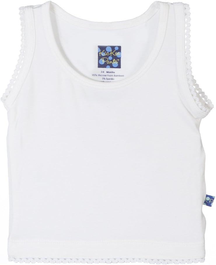 KicKee Pants Little Girls Solid Undershirt Tank