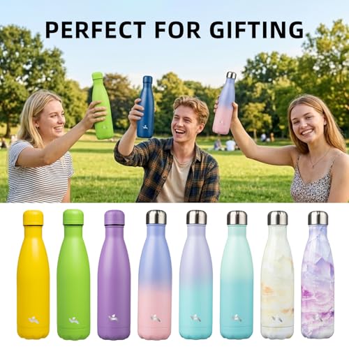 Image of Konokyo 24 Pack 25 oz Insulated Stainless Steel Water Bottle