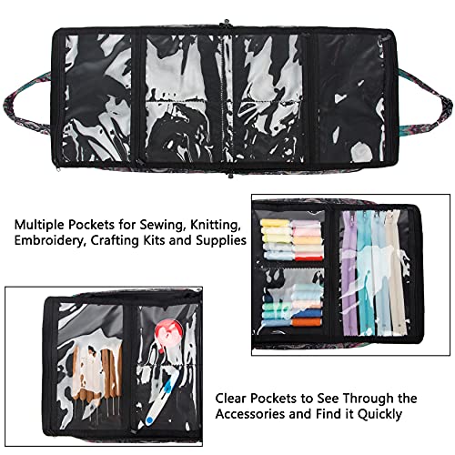 Image of PACMAXI Sewing Accessories Storage Bag, Knitting, Craft Tools