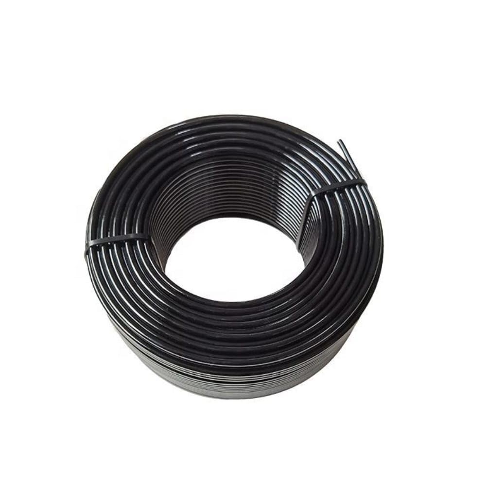 VIOK SPORT Cable de polea para máquinas de musculación 6 mm - Acero Resistente con Recubrimiento - Rollos de 25 m y 50 m para Gimnasio y Home Gym (25 m)