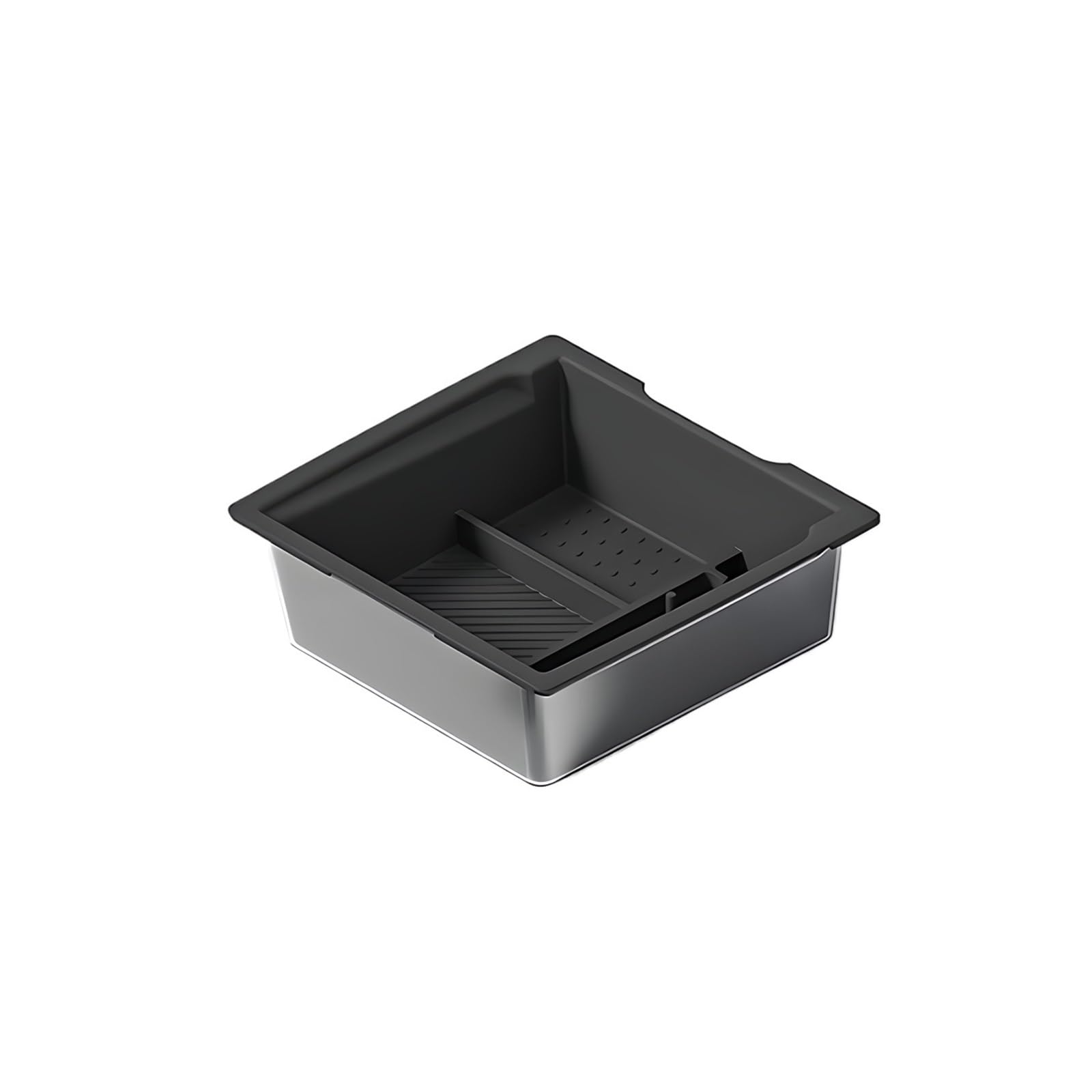 bssyung Center Console Organizer For Tesla for Model Y Juniper 2025 & for 3 Highland 2024 Center Console Storage Box(Armrest)