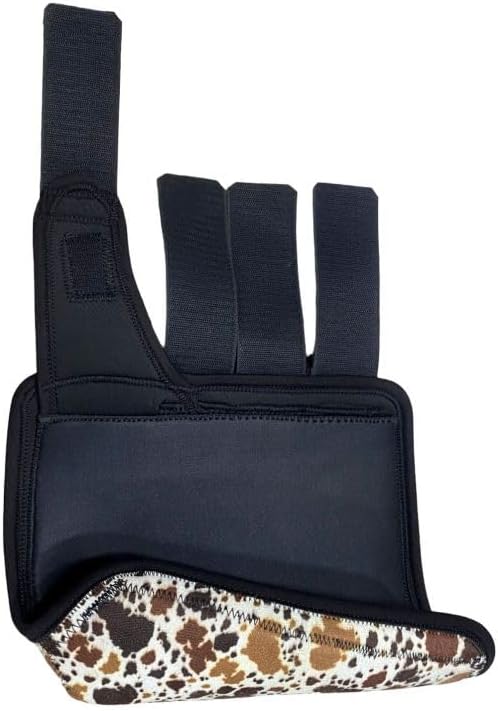 Showman Cow Print Elite Equine Sport Medicine Boots