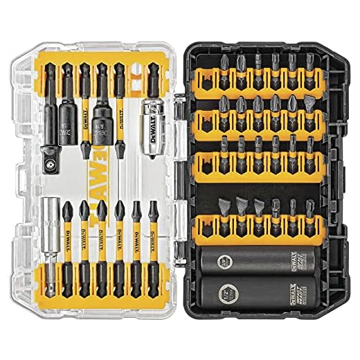 DEWALT FlexTorq Impact Driver Bit Set, 40-Piece (DWA2NGFT40IR)