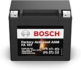 Bosch FA107 - AGM Motorcycle Battery - 12V 310A 18Ah - Suitable for motorcycles, motorbikes, enduros, scooters, quads, jet skis - Compatible M6023, BTX20HL, BTX20L-BS, BTX20L - 1