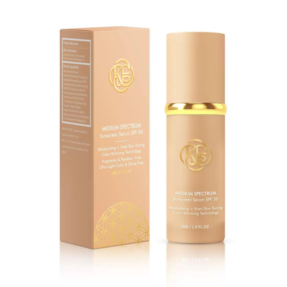 Biological Match 4-in-1 Foundation (Medium, 1 Ounce)