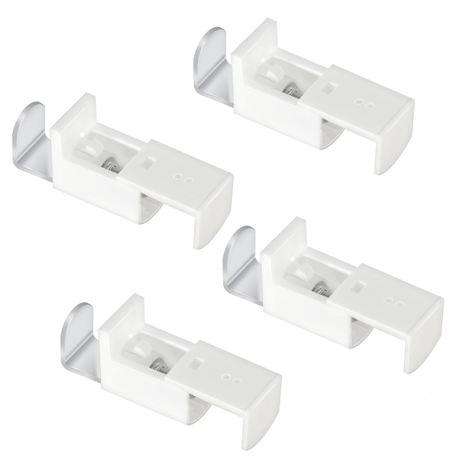 YROHGKPN Blind Hanging Brackets Accessories 4Pcs Roller Curtain Repair Parts Window Shade Holder Clamp Replacement Blind Installation Brackets