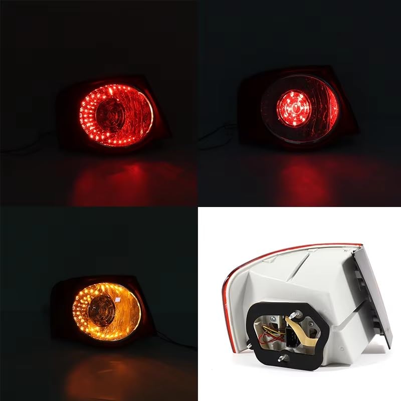 Piloto Trasero Automóvil Luz Trasera LED Para Coche, Luz De Freno, Luz De Giro Para VW, Para Jetta, Para Sagitar, Para MK5 (2005, 2006, 2007, 2008, 2009 Y 2010) Luz Trasera Coche(Outer R)