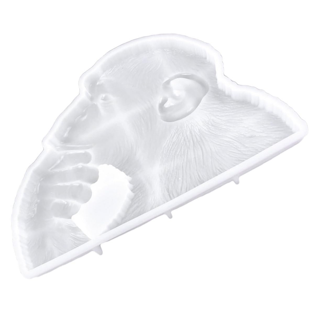 Housoutil 4 Pièces Moule Silicone Forme de Moule Diy Flexible pour Décorations Artisanales pour Personnalisées Amusants