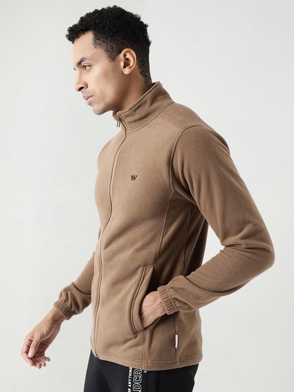 Image of Wildcraft Men's Standard Length Fleece Jacket