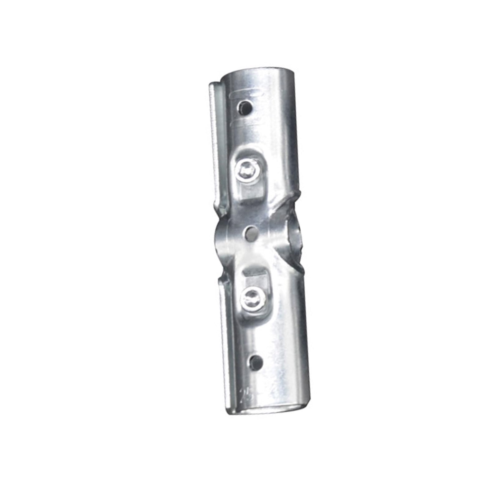 CUNZJIA High Strength Carbon Steel Round Pipe Joint Bracket T Pipe Connectors Tees Clamps for 20Mm Tube