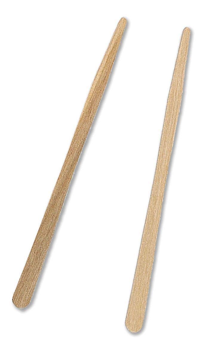 Spa Stix 400 sztuk małych szpatułek z drewna woskowego, patyczki do usuwania włosów i brwi.