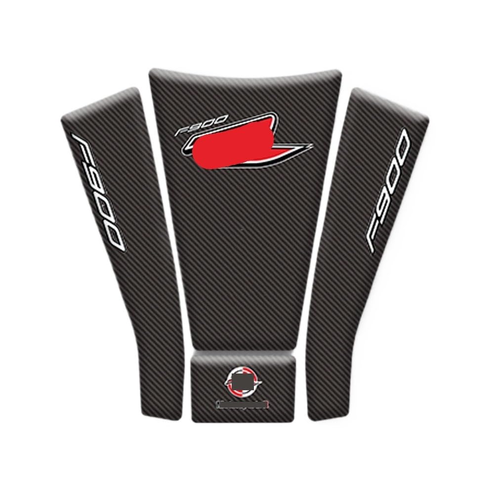 Protection Adhésive Réservoir Moto Finition Carbone pour F900R