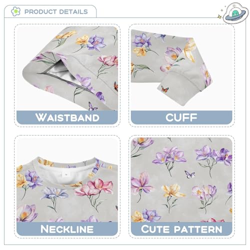 JUNZAN Safari Freesia Gray Big Girls Hooded Sweatshirt Fleece Fall Tops Shirts Sports 4T3