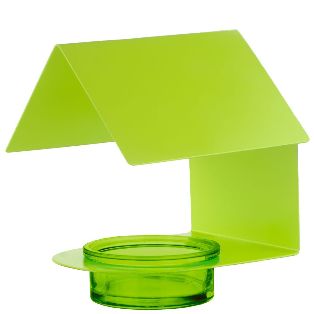 Cottage Bird Feeder, M447-200-L, 3.4 Ounce Capacity, Lime Green, 1 Piece