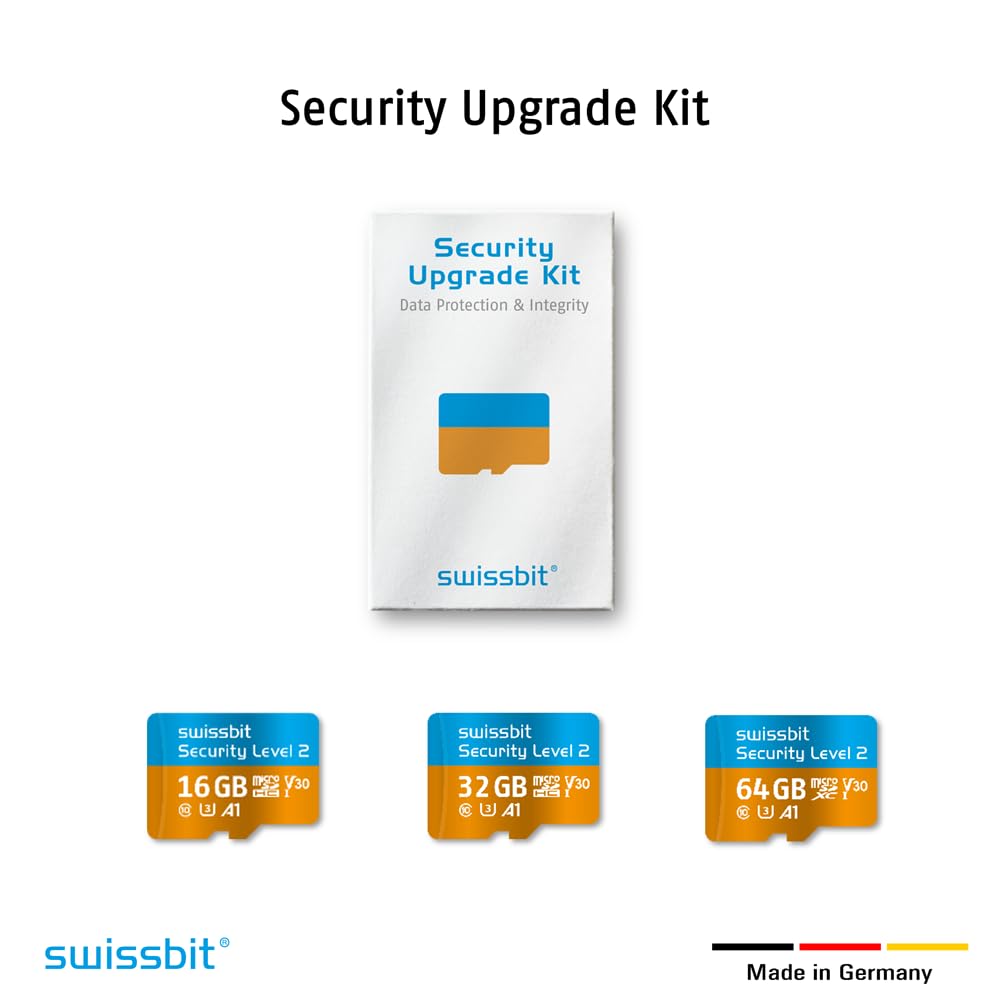 Security Level 2 - mircoSD TF Cards - Security Upgrade Kit (64, GB)