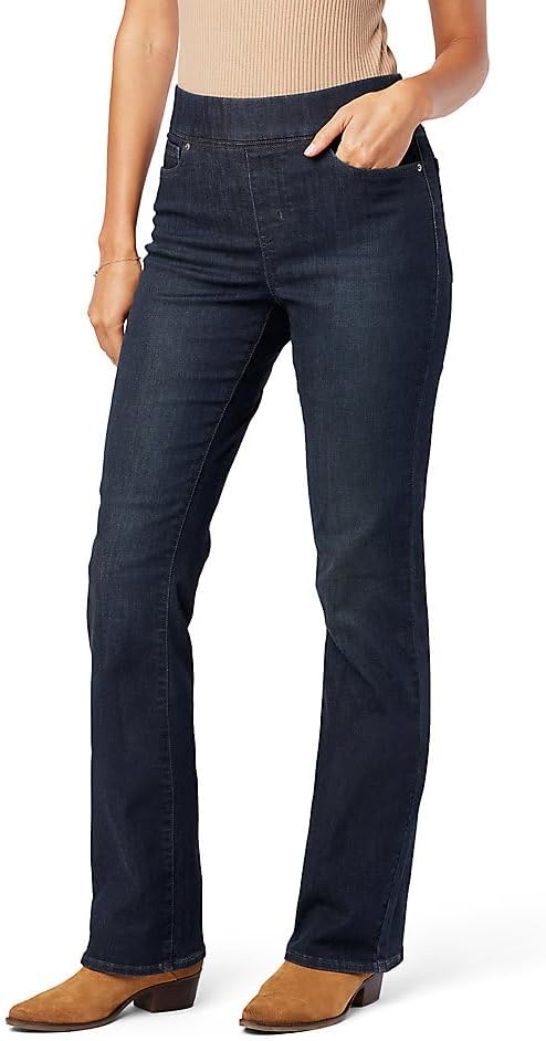 Levi Strauss Signature Gold Womens Totally Shaping Pull-on Bootcut (Also Available in Plus Size) Jeans