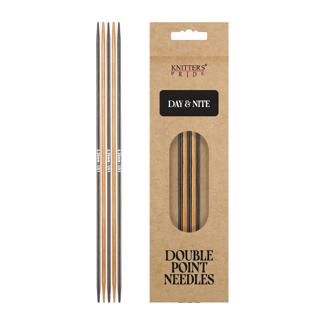 Knitter's Pride Day & Nite Double-Pointed Needle 15 cm 2.25 mm - 1 piece