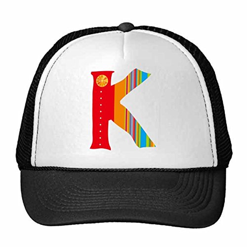 Gorra de béisbol ajustable para niños con ilustración de frutas y malla fresca