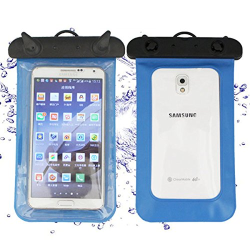 Preisvergleich Produktbild Wasserdichte Tasche für Iphone, große Universalschwimmen-treibender Handy-PVC-wasserdichte Tasche Wasserdichte Tasche-Taschen-Fall-Abdeckung für Iphone Handy-Touch Screen