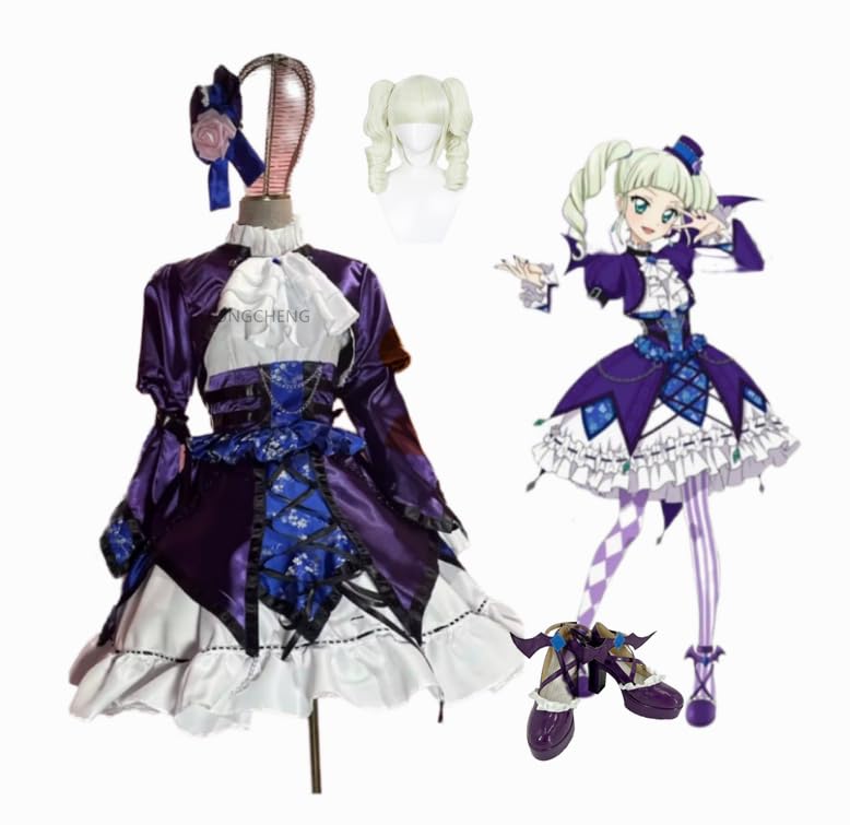 Amazon.co.jp: 実物撮影 アイカツ！ 藤堂ユリカ コスプレ衣装 ＋