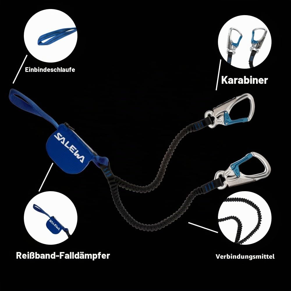 SALEWA Klettersteig-Komplettset Attac Evo Toxo 3.0