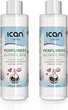 Ican London Perfumers Alcohol Base DIY Perfume Base, 2 x 250ml
