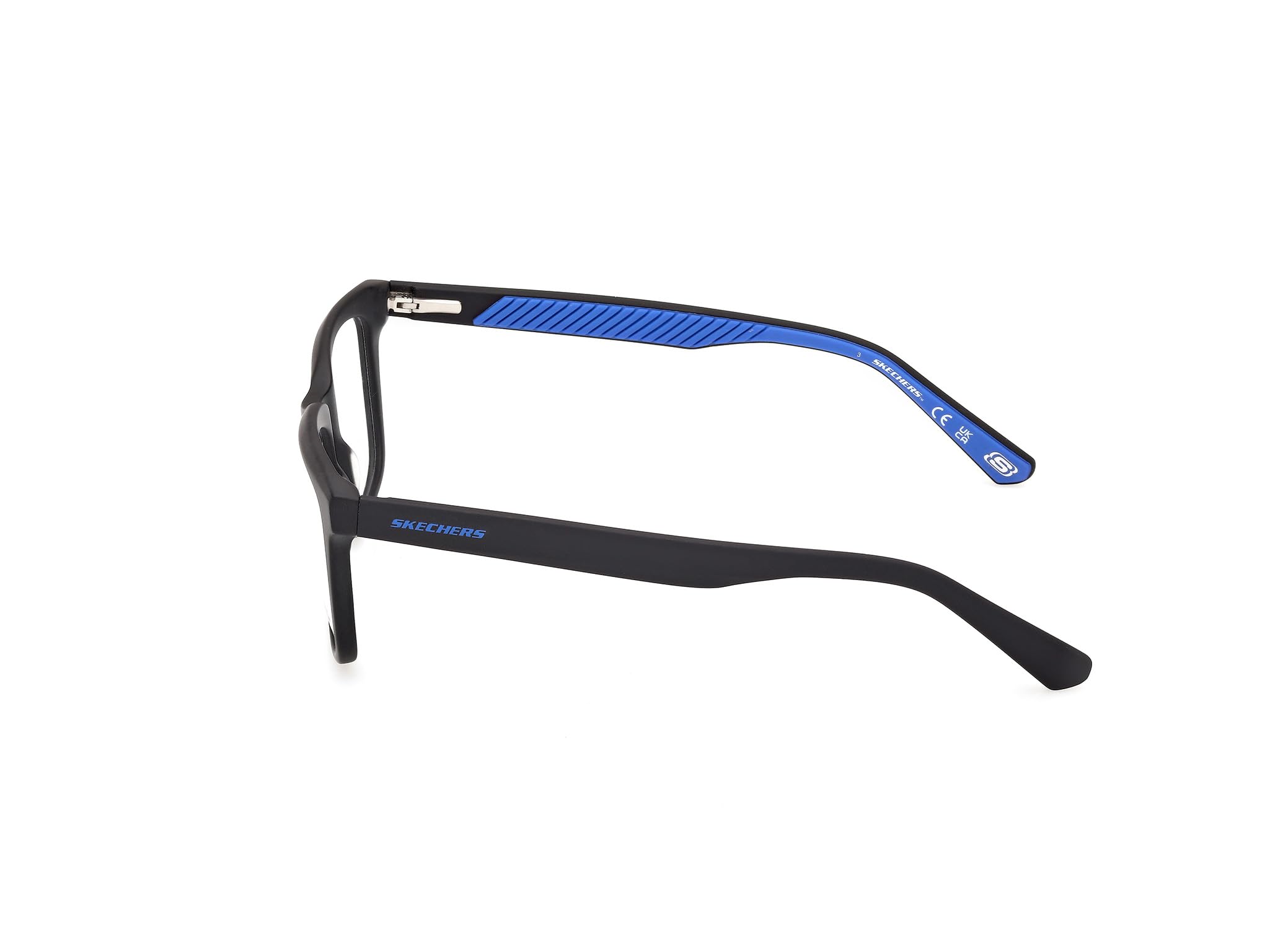 Skechers Herren Se50108 Skechers SE50108 Brillengestell für Herren, Brille mit leichtem Acetatrahmen, anpassbar, quadratische Linsenform, inklusive Etui (1er Pack)